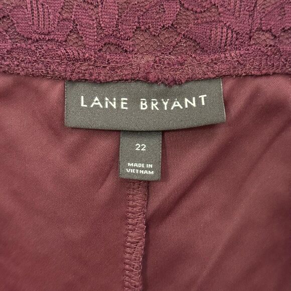 LANE BRYANT Open-Back Bodycon Lace Dress, NWOT. Size 22 - Picture 7 of 12